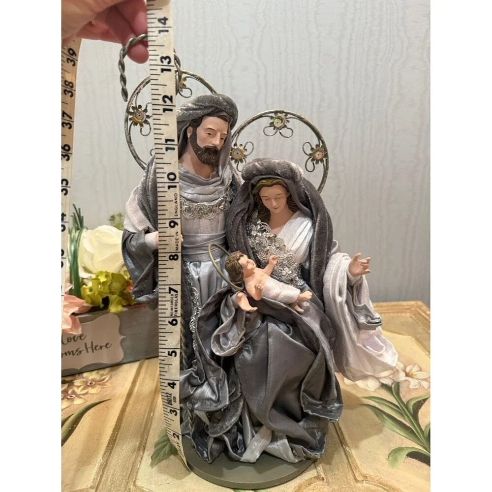Vintage Holy Family Nativity Mary Joseph Baby Jesus